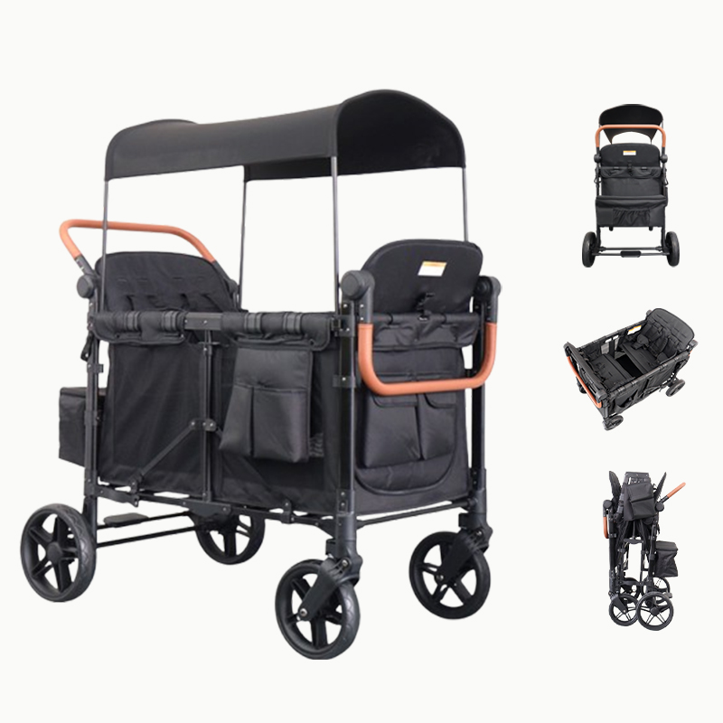 GRAY WAGON STROLLER