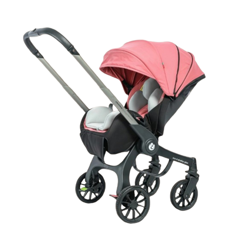 PINK COMPACT BABY CARRIAGE