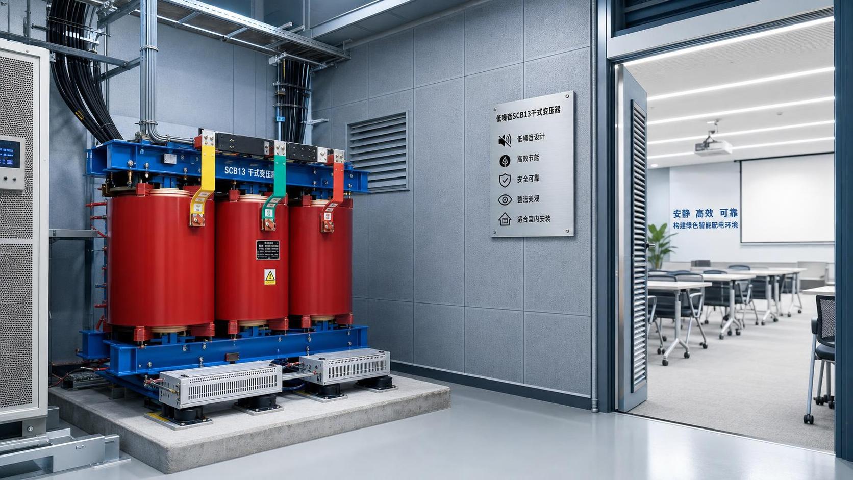 How Low Noise Improves Indoor Use of SCB13 Dry-Type Transformers