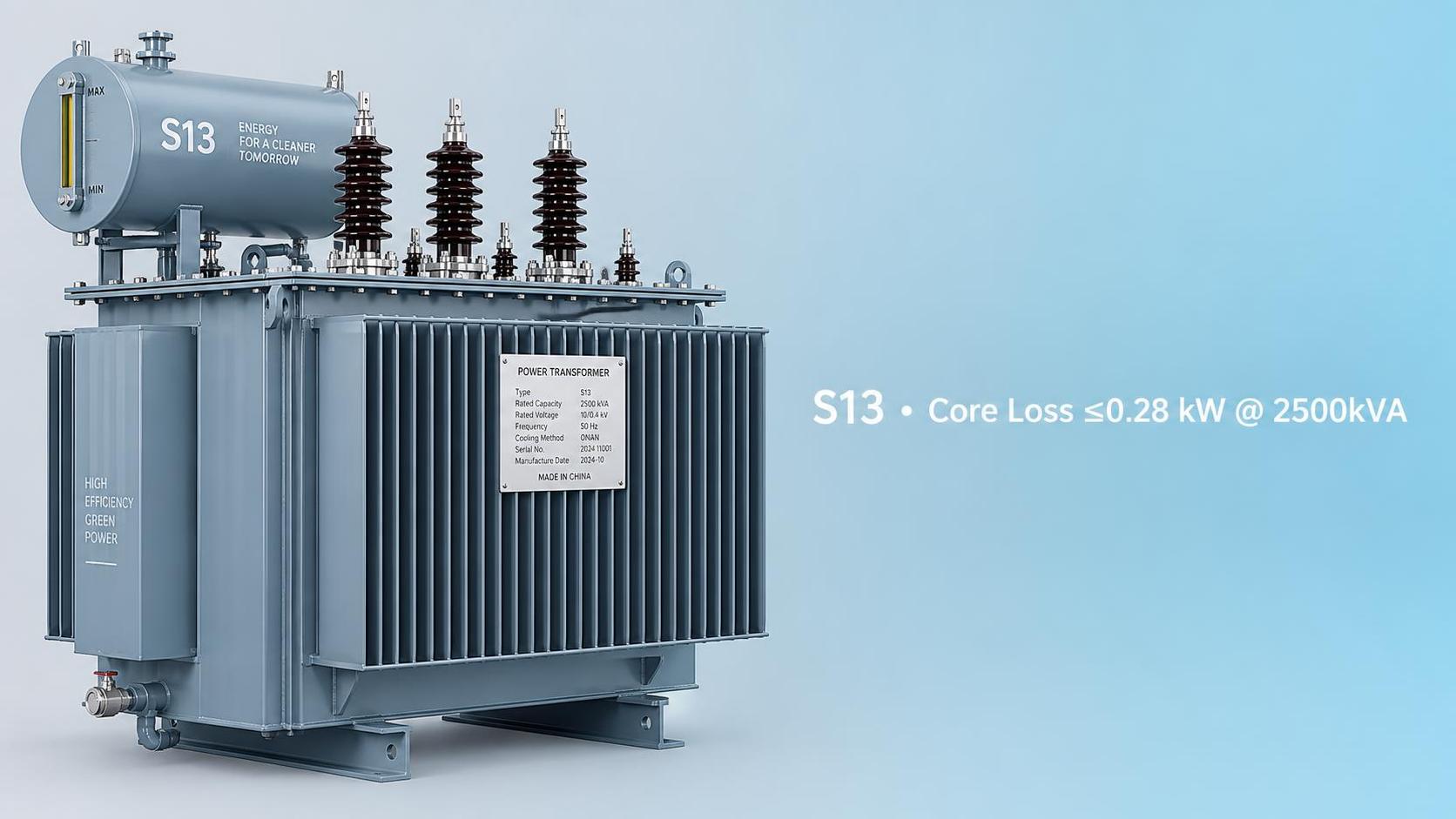 Transformador S13 sumergido en aceite para energías renovables: cómo la optimización de las pérdidas en el núcleo reduce el LCOE en subestaciones de plantas solares