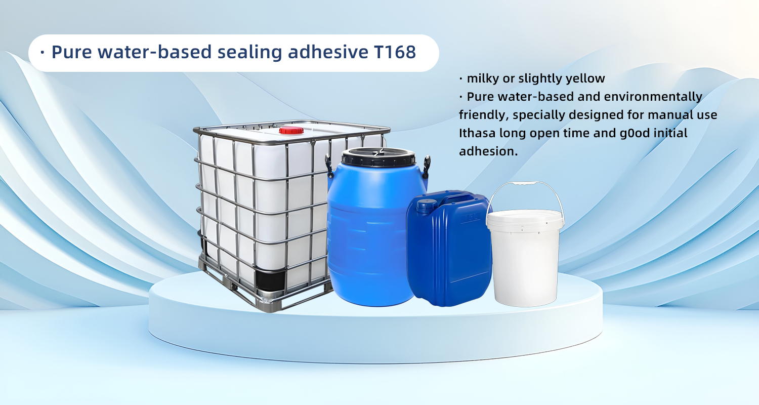 Pure water-based sealing adhesive T168