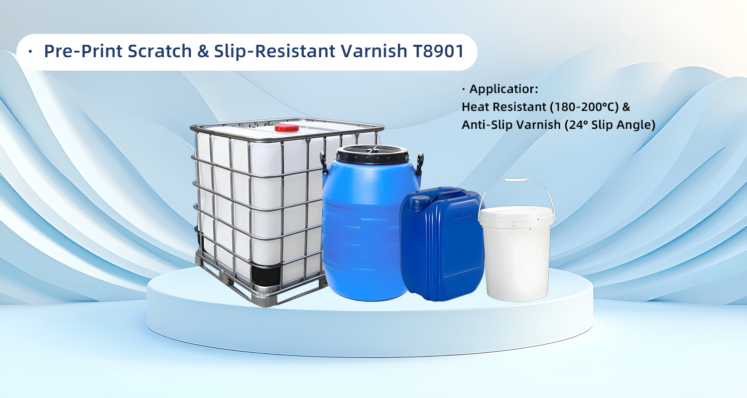 Pre-Print Scratch & Slip-Resistant Varnish