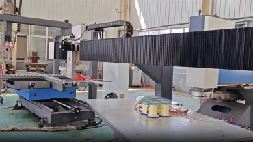 Fully automatic edging connection