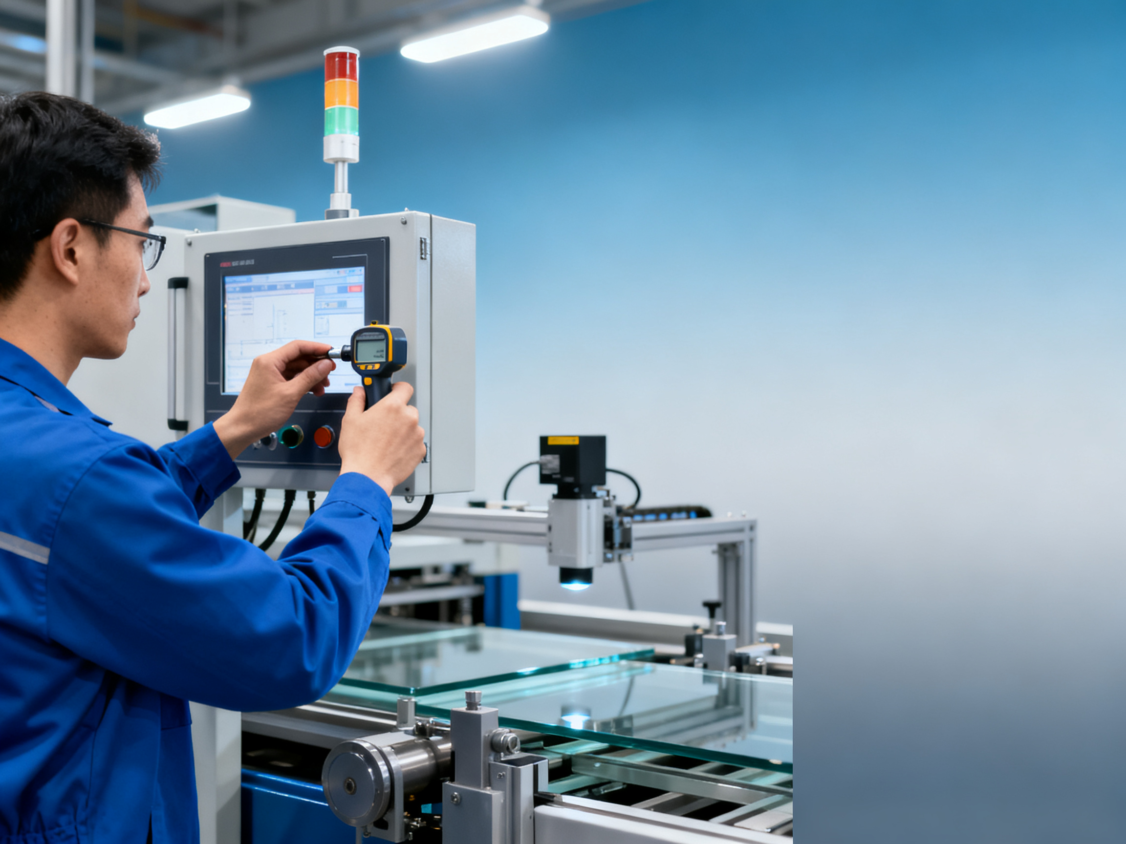 VIDEO: Expert Tips on Testing and Adjusting New Glass Edging Machines Before Mass Production