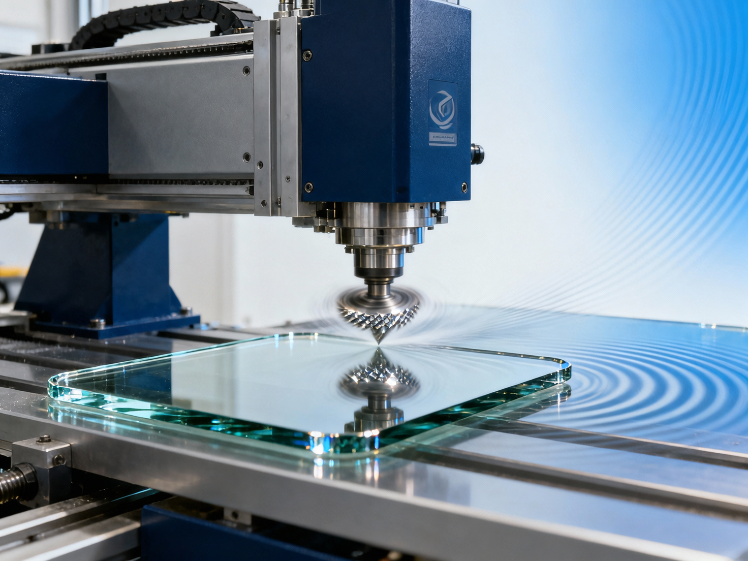 What happens if you skip vibration damping during installation of a high-precision glass edging machine?