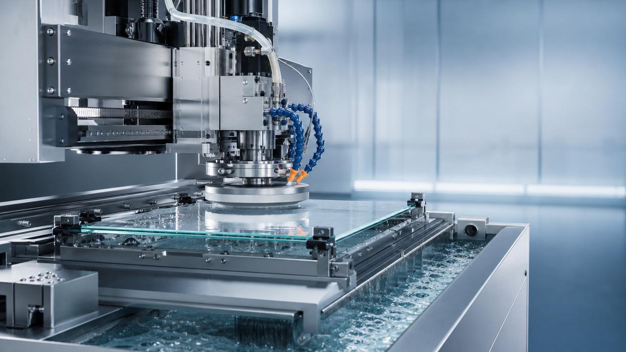 Video Guide: Operating a High Precision Glass Edging Machine Video Guide: Operating a High Precision Glass Edging Machine