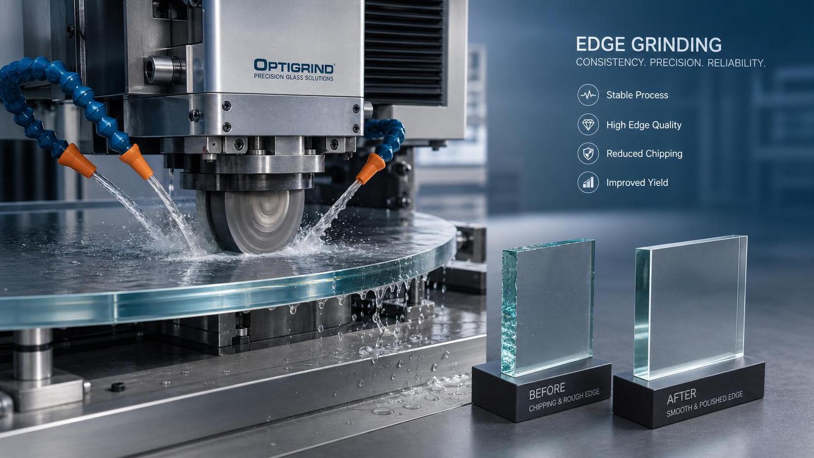 Common Glass Edge Grinder Problems: Chipping, Uneven Polish, and How to Fix Them