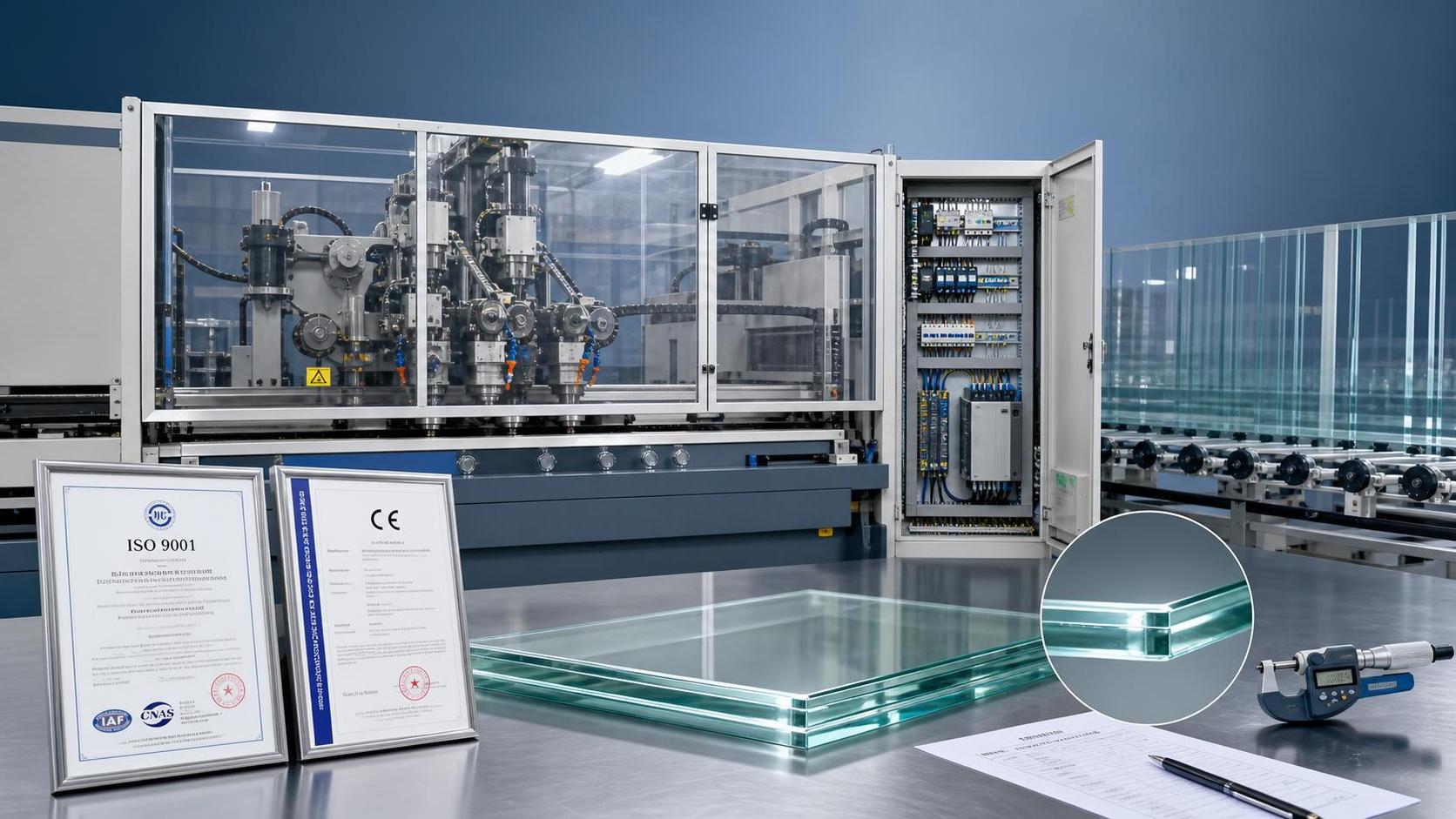 What Certifications Matter When Selecting a Glass Edge Grinder Manufacturer