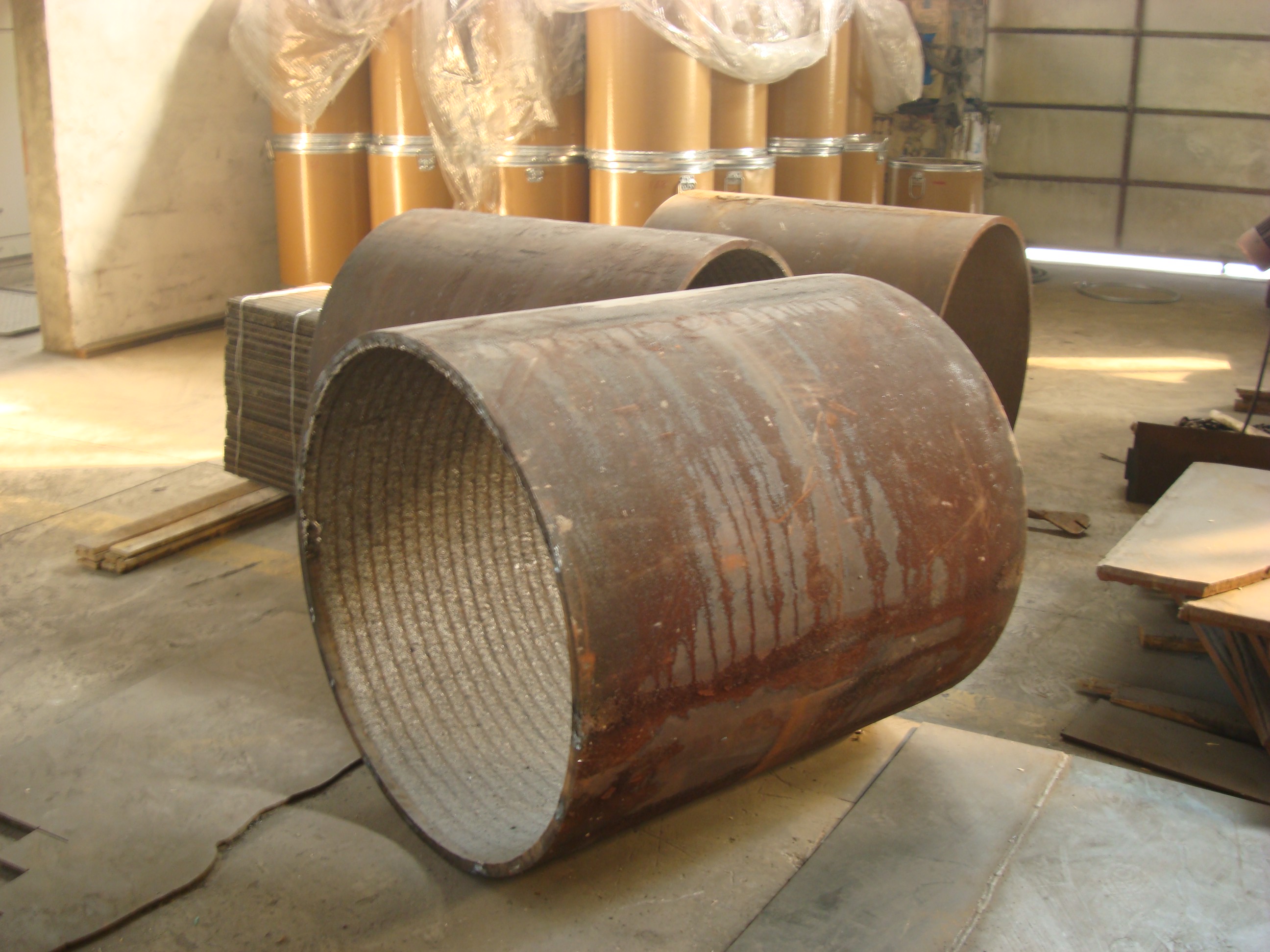 Composite Wear-Resistant Pipes