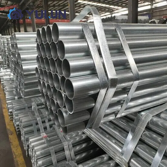 Q195 Galvanized Steel Round Pipe