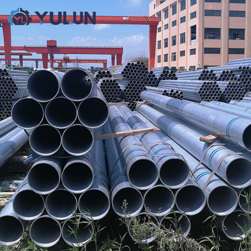 Q195 Galvanized Steel Round Pipe