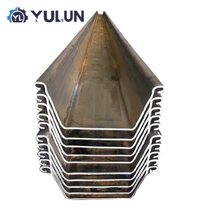 A53 Gr.A A656 Gr.50 U-Shaped Steel Sheet Pile