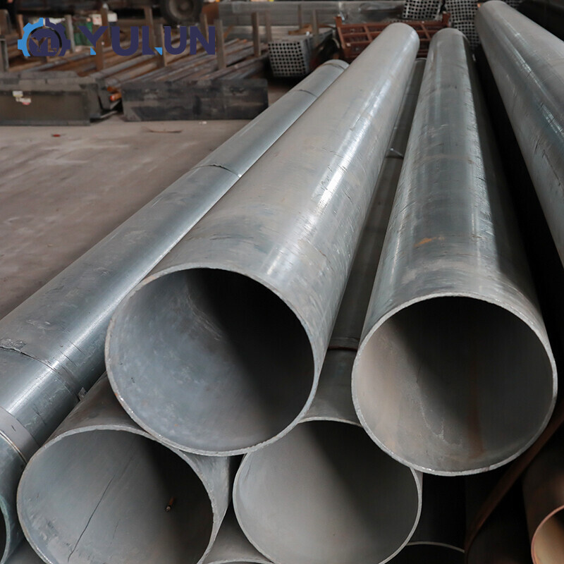 DX51D Galvanized Steel Round Pipe