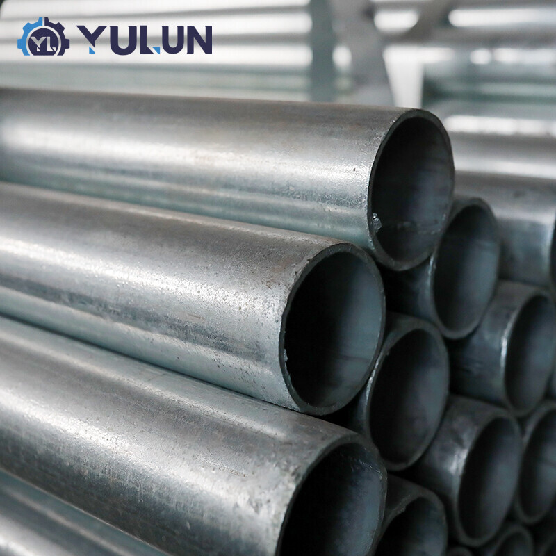 DX51D Galvanized Steel Round Pipe