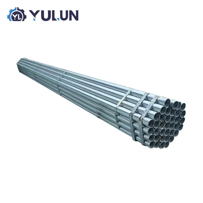 DX51D Galvanized Steel Round Pipe