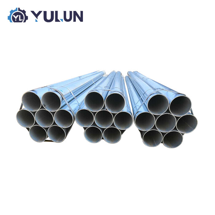 DX51D Galvanized Steel Round Pipe