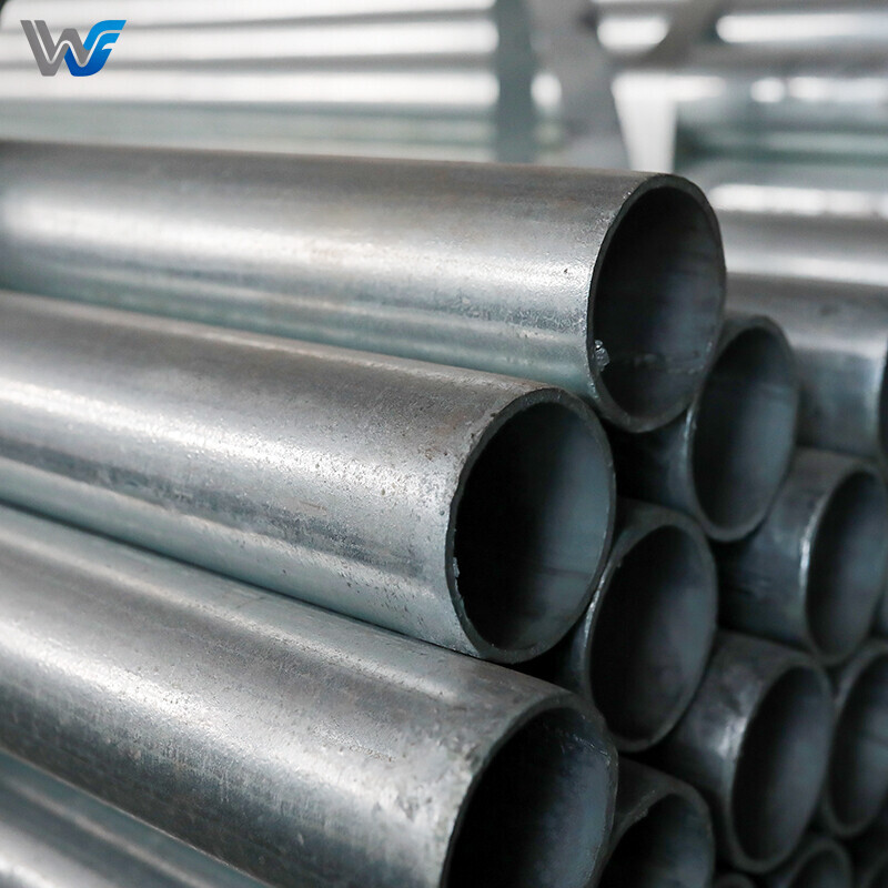 DX51D Galvanized Steel Round Pipe