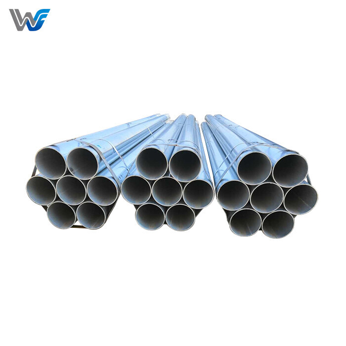 DX51D Galvanized Steel Round Pipe
