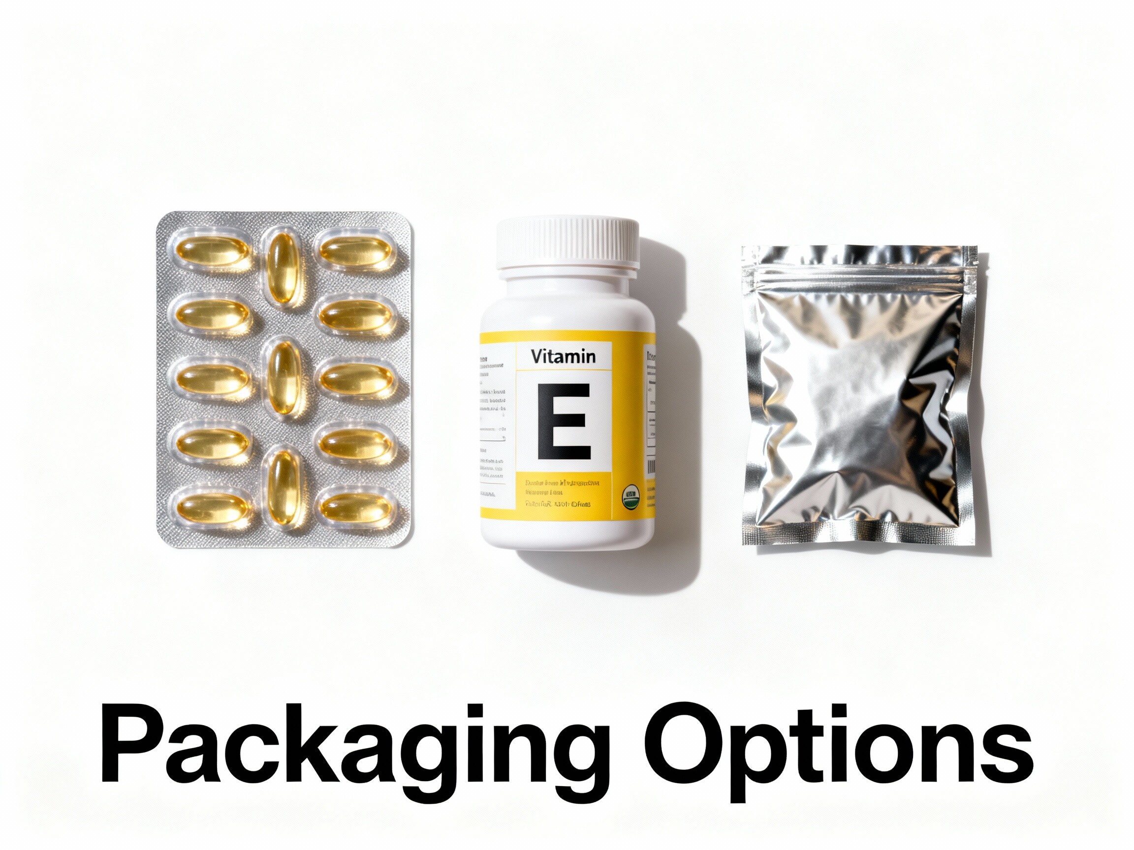 Vitamin E Softgel Capsule Packaging Options for Export: Blister, Bottle or Bulk?