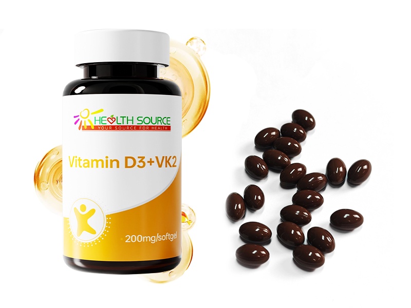 Vitamin D3+Vitamin K2 softgel