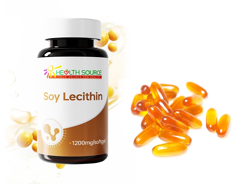 Soybean lecithin softgel
