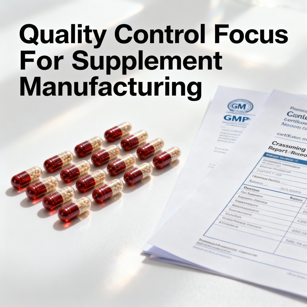 Quality Control in Focus: How to Audit Your Vitamin and Supplement Manufacturer Before Signing