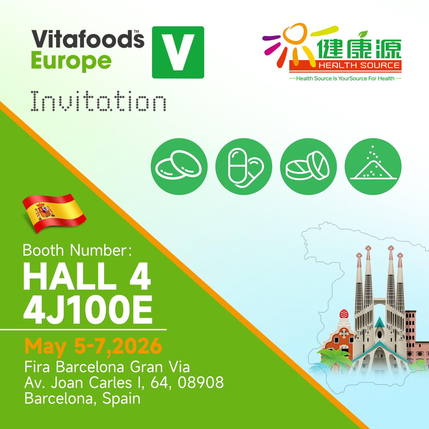 Health Source to Attend Vitafoods Europe, Showcasing Innovation in Nutritional Supplements Solutions