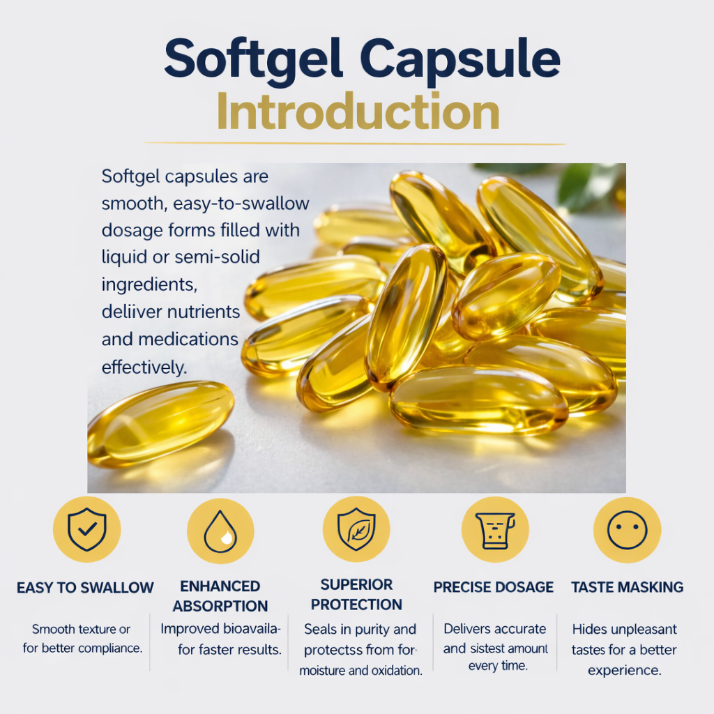 Softgel Capsules: A Complete Guide to Benefits, Uses, and Manufacturing