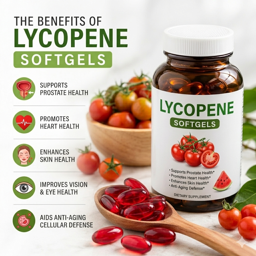 The Science of Red: Why Lycopene Softgels Are 2026’s Essential Longevity Supplement