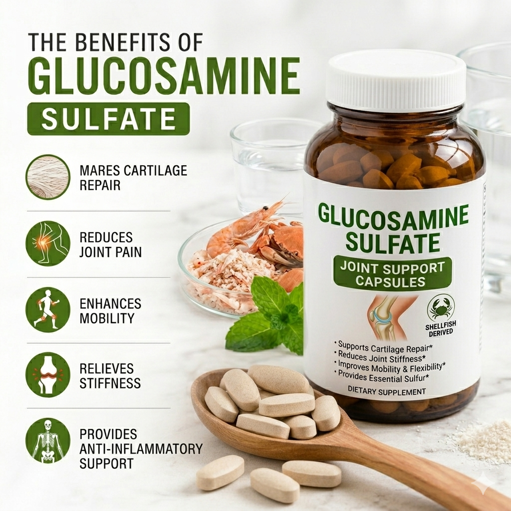 Glucosamine Supplements for Brand Owners: Market Trends, Benefits, and Private Label Opportunities