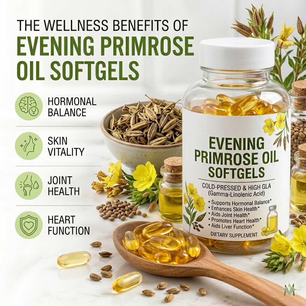 The Essential Guide to Evening Primrose Oil Softgels: Benefits, Use, and Quality