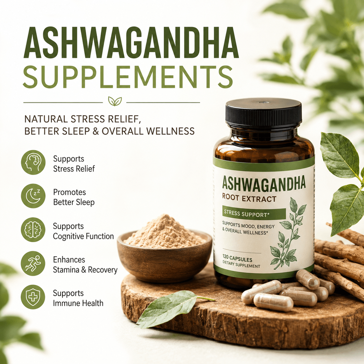 Ashwagandha Supplements: Benefits, Uses, and Market Trends in 2026