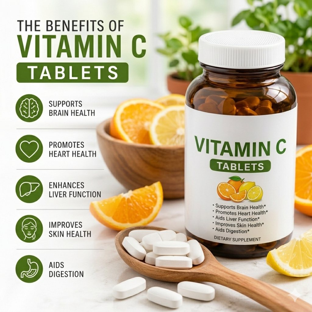 The Ultimate Guide to Vitamin C Supplements: Benefits, Dosage, and What to Look For