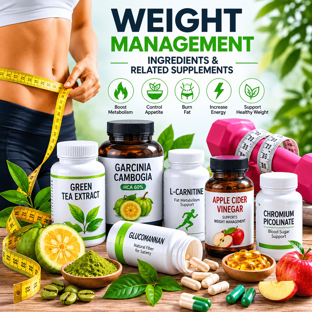 Weight Management Ingredients and Related Supplements: A Comprehensive Guide for Supplement Brands