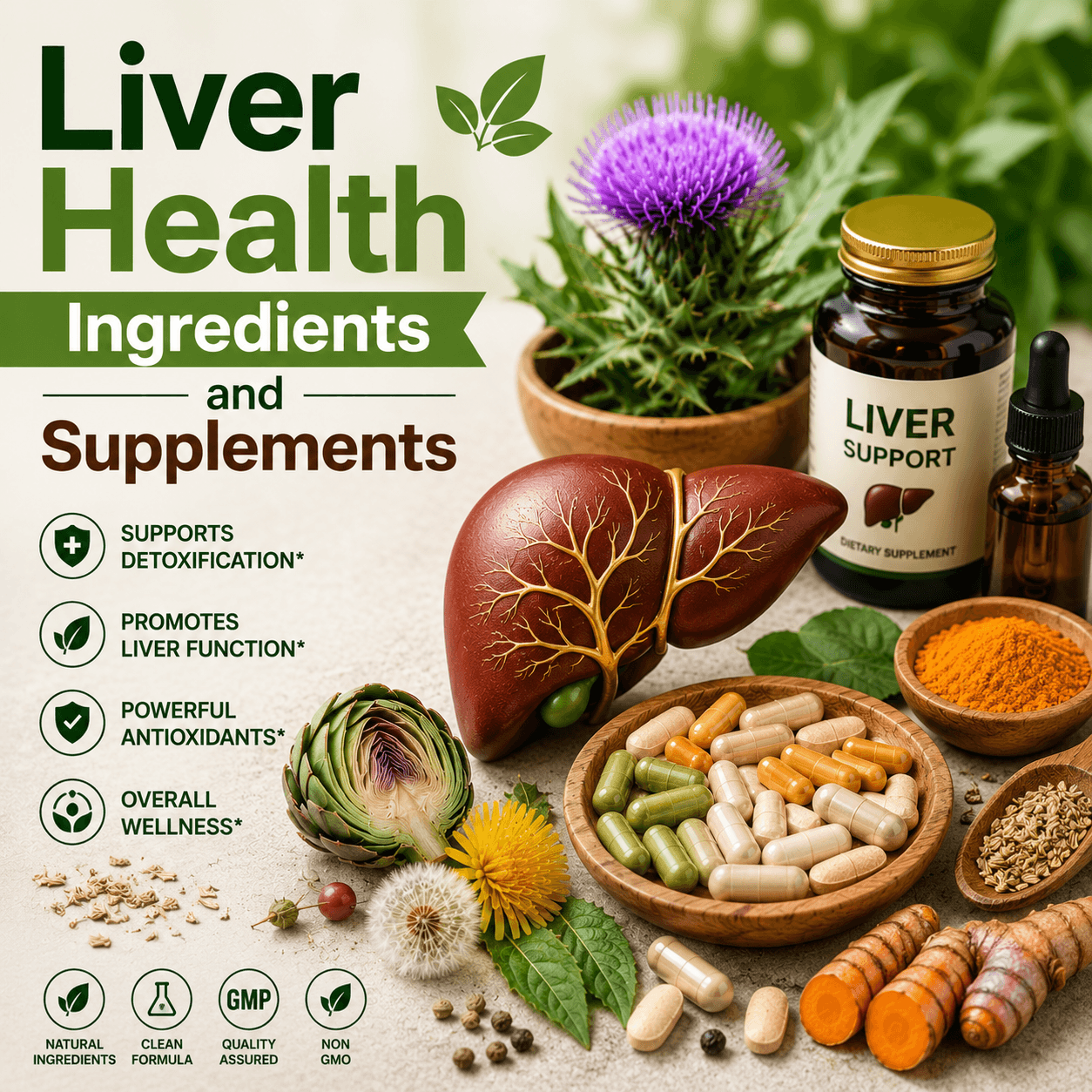 Liver Health Ingredients and Supplements: The Complete Guide to Supporting Liver Function Naturally