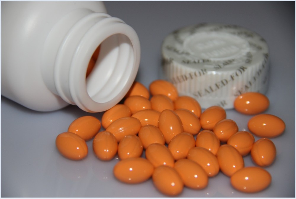 Vitamin E + β-Carotene softgel