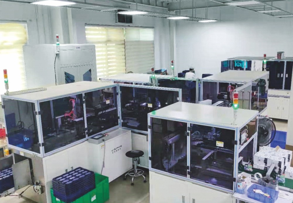 Dây chuyền sản xuất tự động lắp ráp núm vú giả