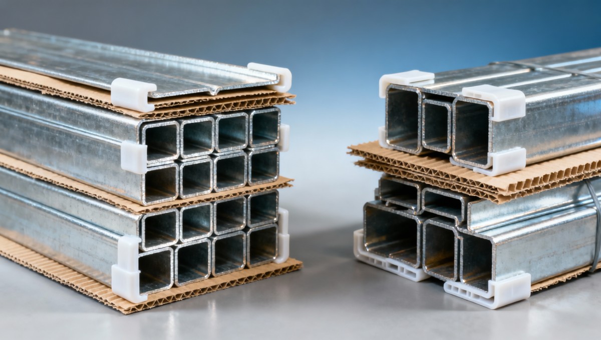 Packaging damage on galvanised steel angle is often preventable — here’s how
