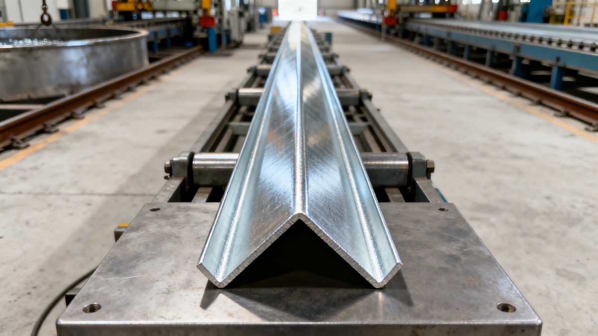Galvanised angle bar looks uniform—but zinc thickness varies across corners. Here’s why.
