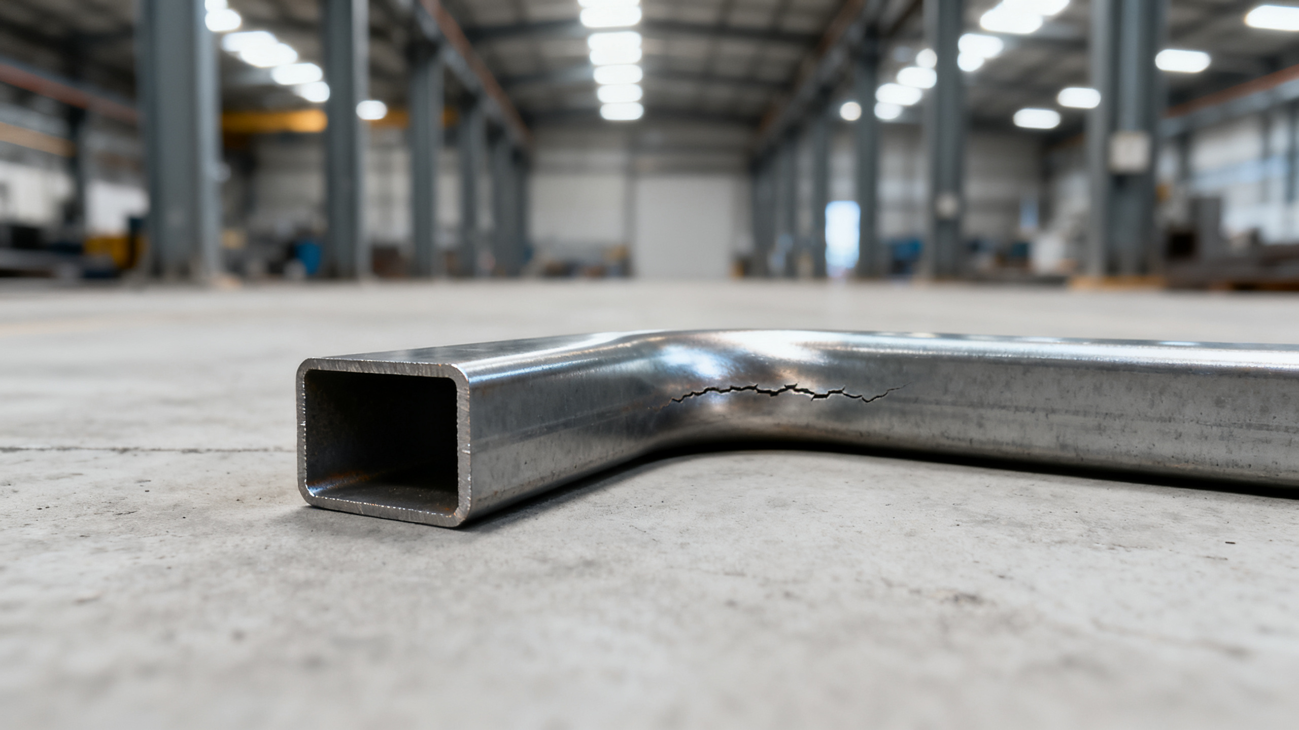 Carbon steel angle shows micro-cracks after bending—when does cold working cross the limit?
