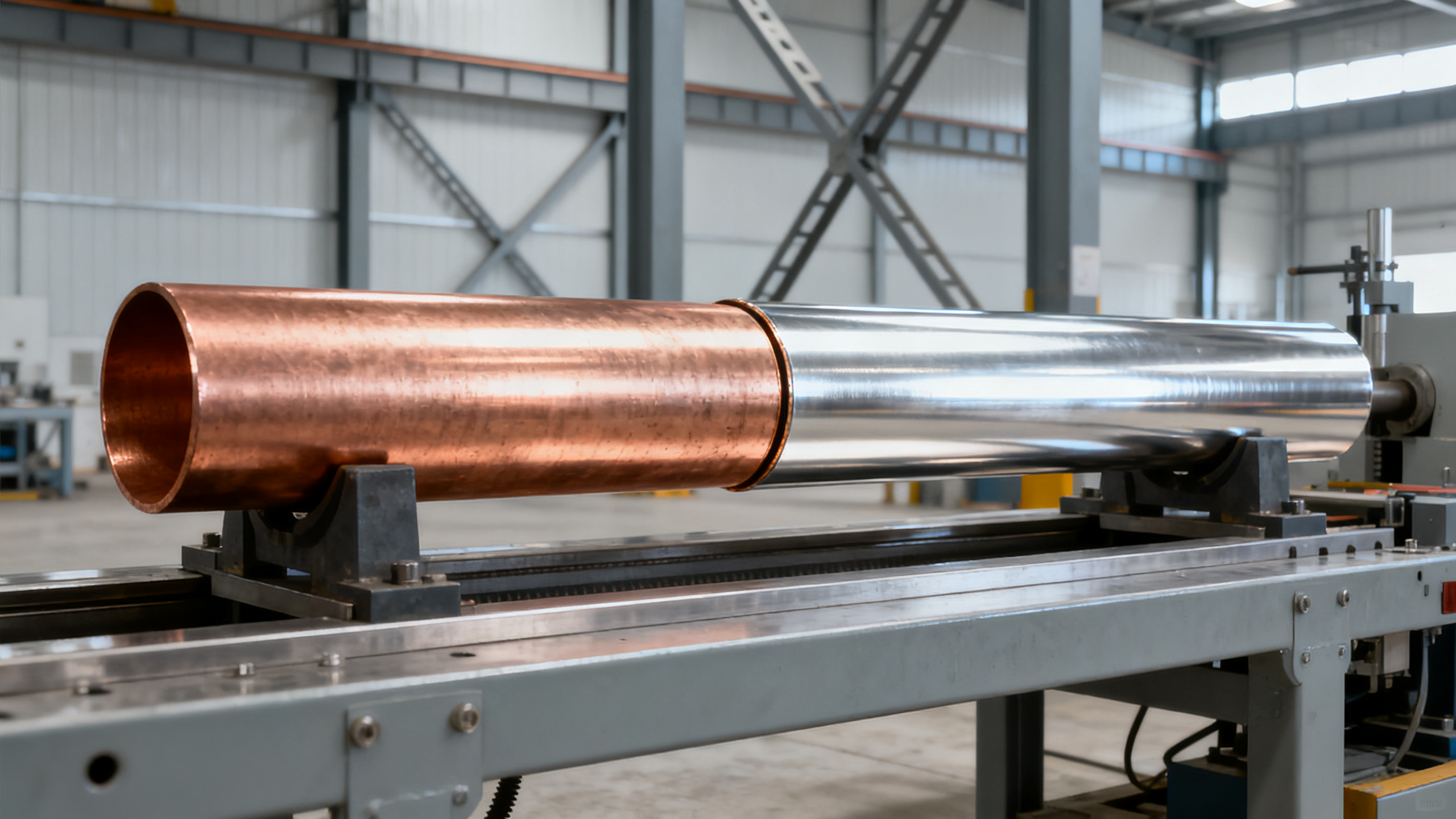 Copper tube thermal expansion rates differ significantly between annealed and hard-drawn states