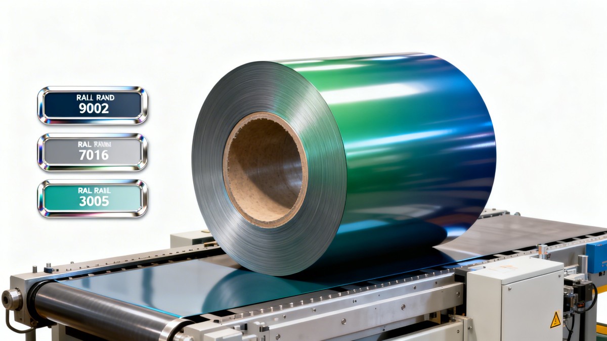 Color coated steel supplier batch consistency: How often do RAL codes drift?