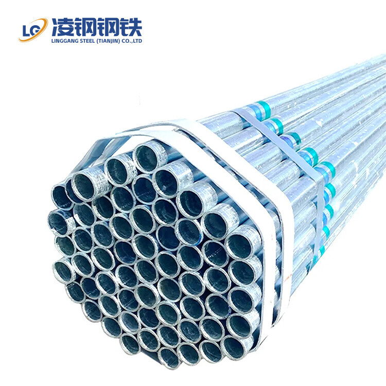 Factory Direct Sale A53 Galvanized Steel Pipes / Dn25 Galvanized Steel Pipes