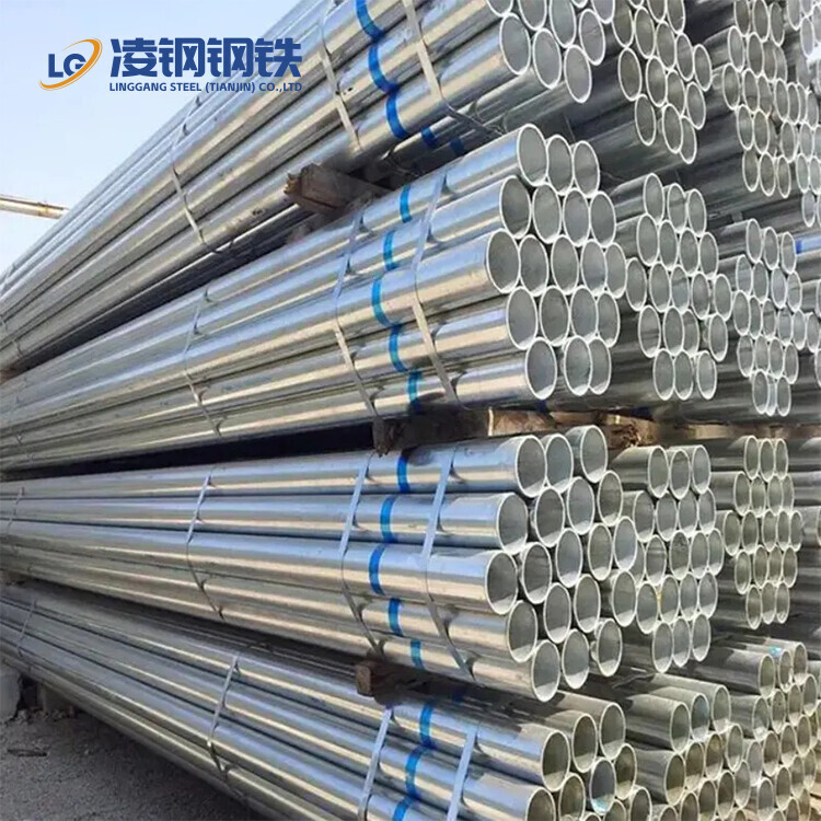 China Supply Hot Dipped Galvanized Steel Round Tube / 50mm 60mm 25mm Galvanized Steel Pipe