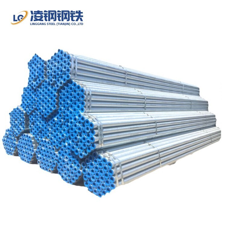 China Supply Hot Dipped Galvanized Steel Round Tube / 50mm 60mm 25mm Galvanized Steel Pipe
