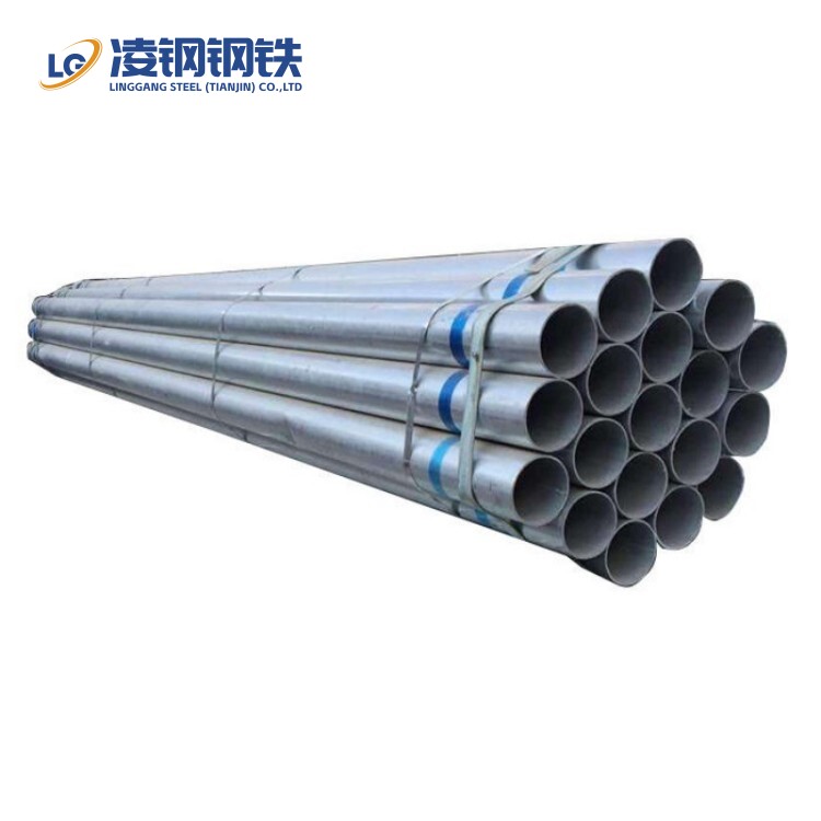 China Supply Hot Dipped Galvanized Steel Round Tube / 50mm 60mm 25mm Galvanized Steel Pipe