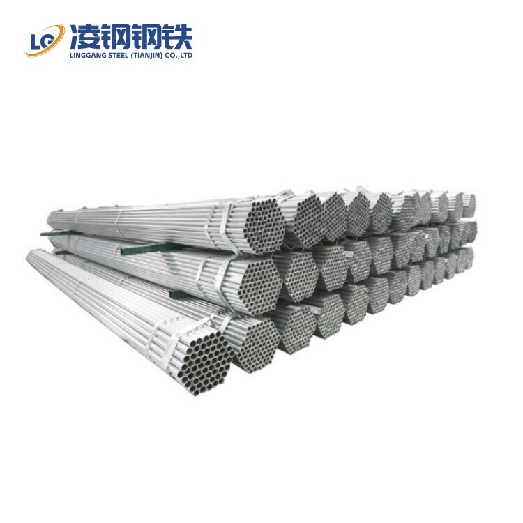 China Supply Hot Dipped Galvanized Steel Round Tube / 50mm 60mm 25mm Galvanized Steel Pipe