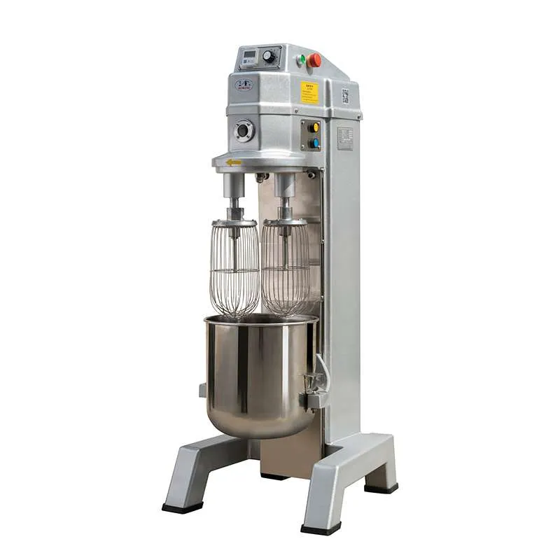 Stainless Steel Industrial Double Ball Planetary Food Mixer For Sale