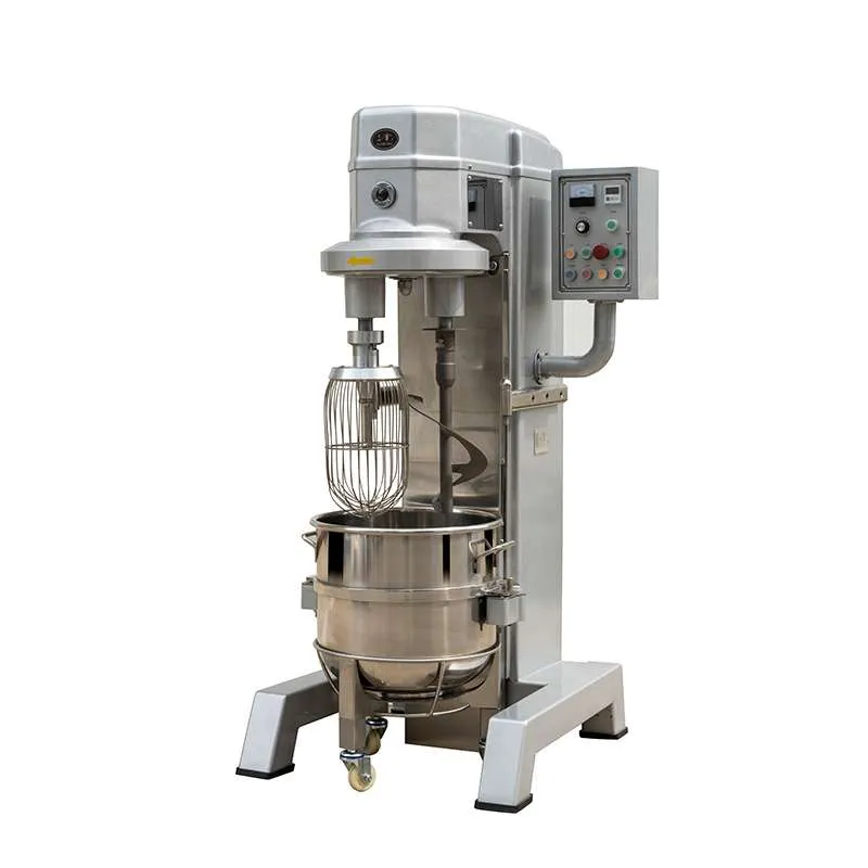 Stainless Steel Industrial Double Ball Planetary Food Mixer For Sale