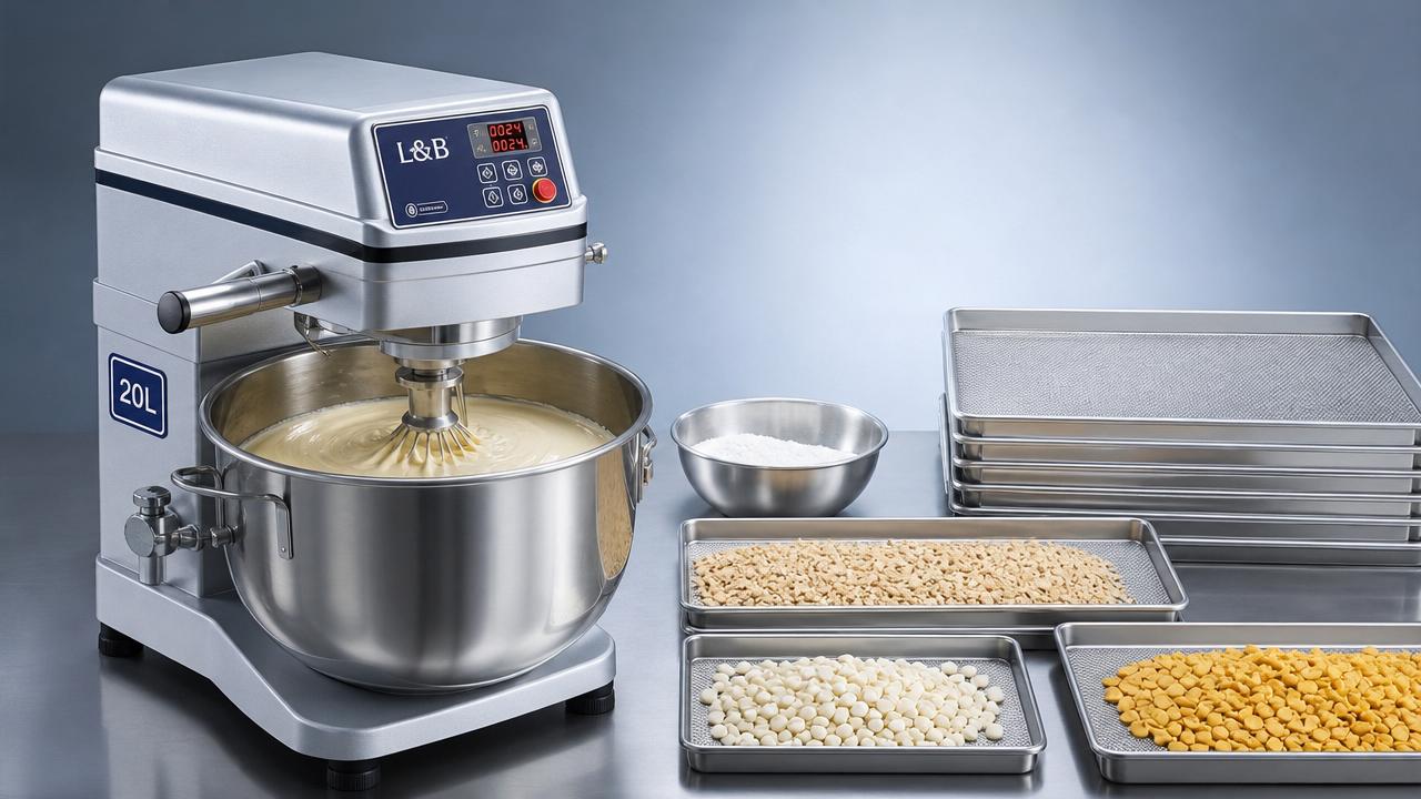 Why 20 liter planetary mixers are popular in test kitchens